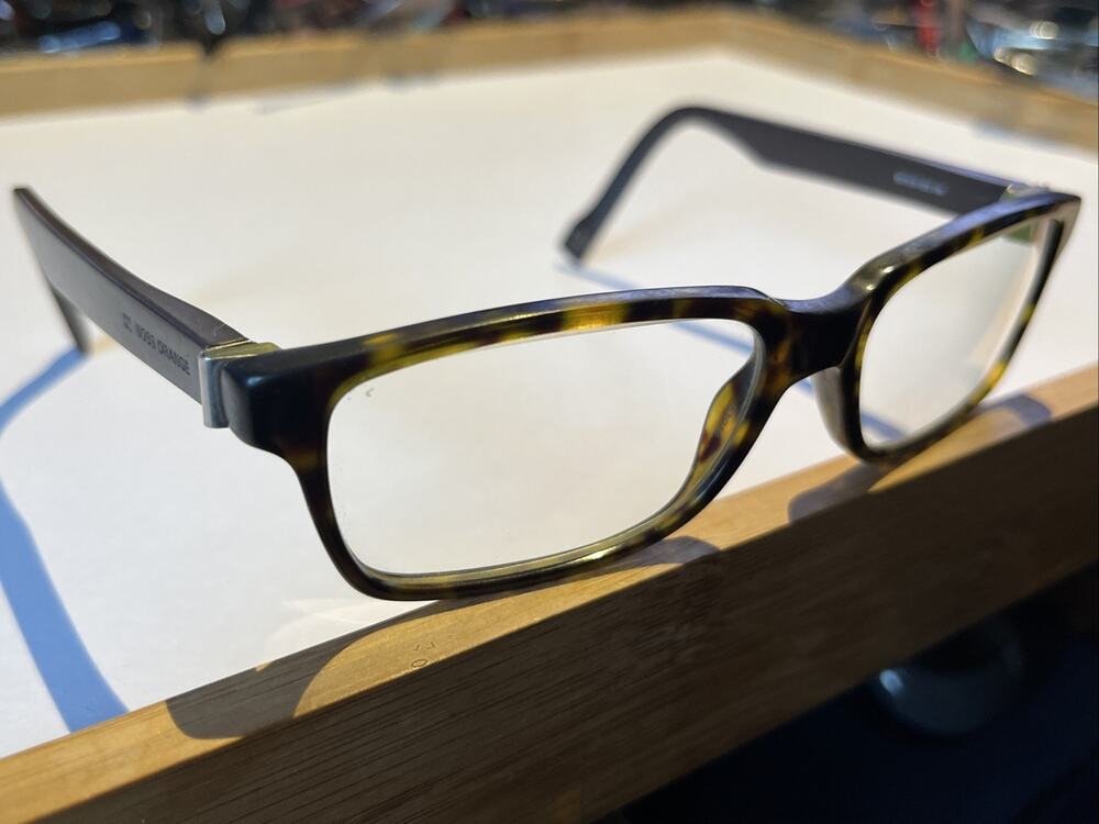 BOSS ORANGE BO0120 GPS Dark Brown Tortoise Eyeglasses Frame 53-16-140